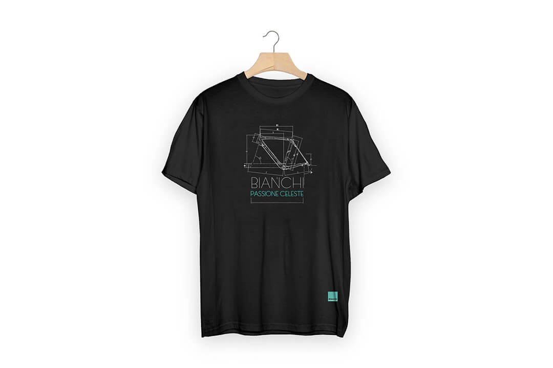 bianchi t shirt celeste