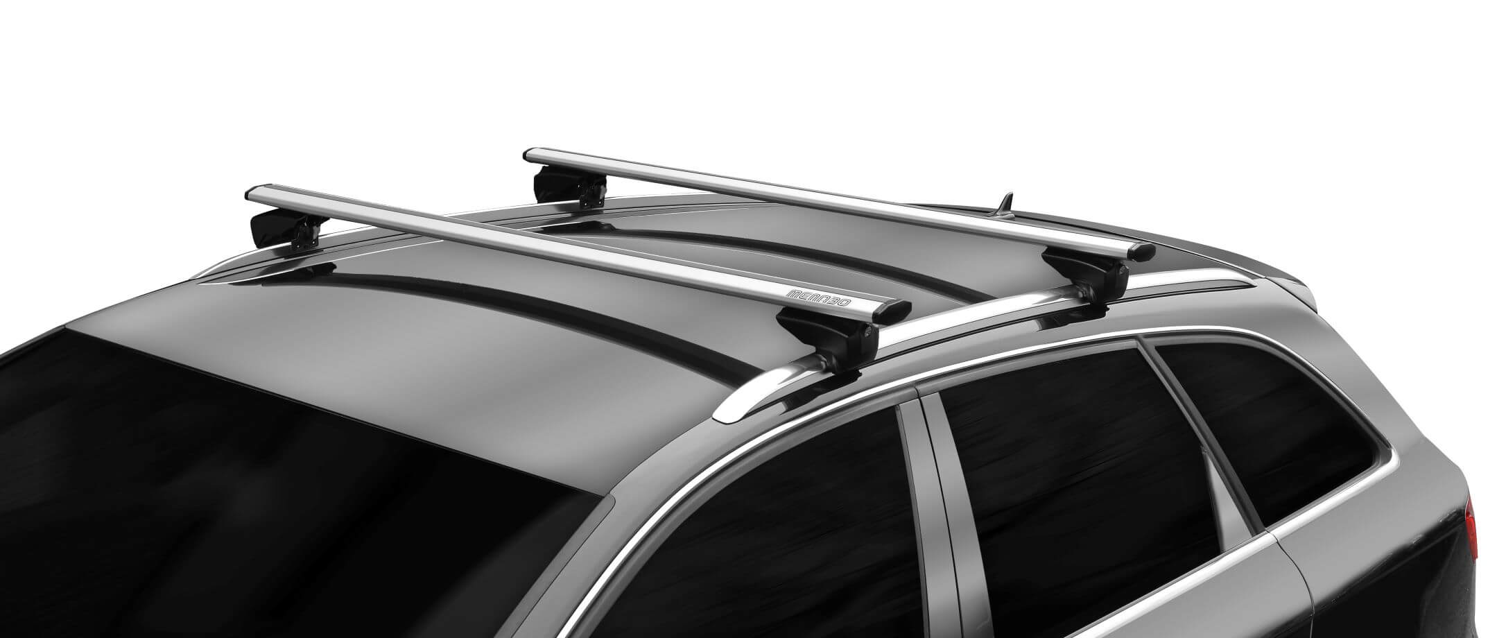 ROOF RACK RAILS MENABO LINCE SILVER 16400000 - Polys Bikes